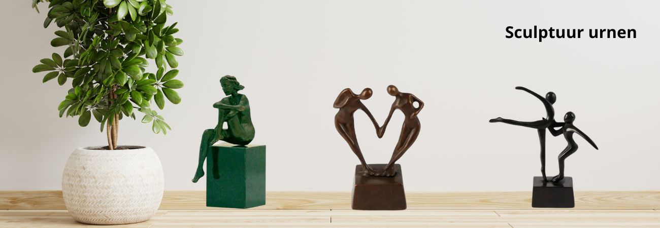 Sculptuur urnen